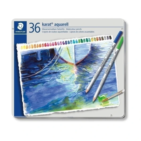 LAPICES STAEDTLER 125 ACUAR.LATA X 36 (M36)