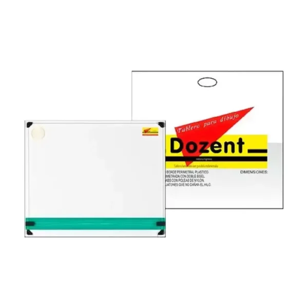 TABLERO DOZENT 40X50 C/ESTUCHE 2649