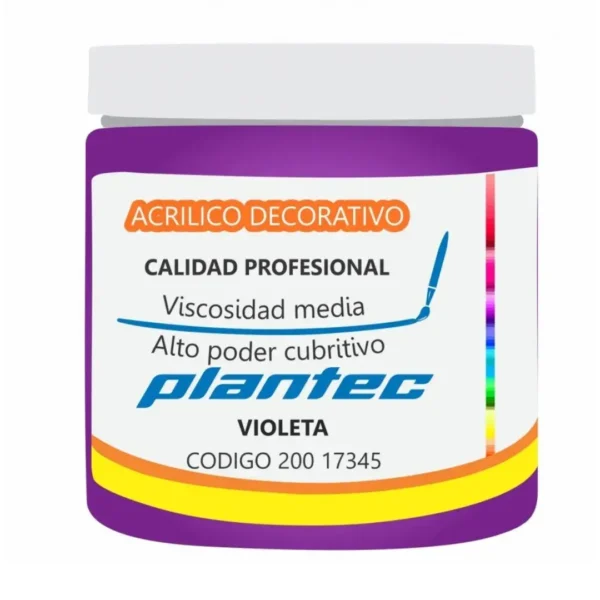 ACRILICO PLANTEC DEC.200ML VIOLETA