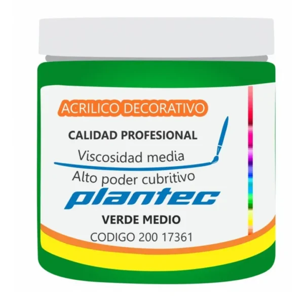 ACRILICO PLANTEC DEC.200ML VDE.MEDIO
