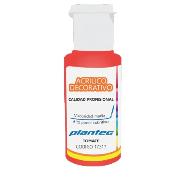 ACRILICO PLANTEC 50ML TOMATE