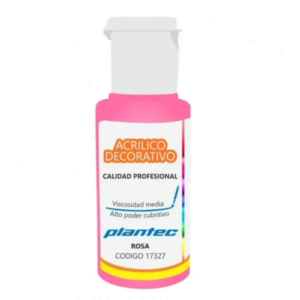 ACRILICO PLANTEC 50ML ROSA