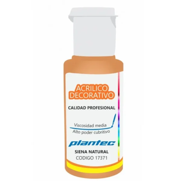ACRILICO PLANTEC 50ML SIENA NAT.