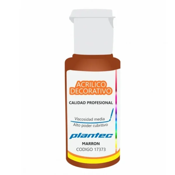 ACRILICO PLANTEC 50ML MARRON