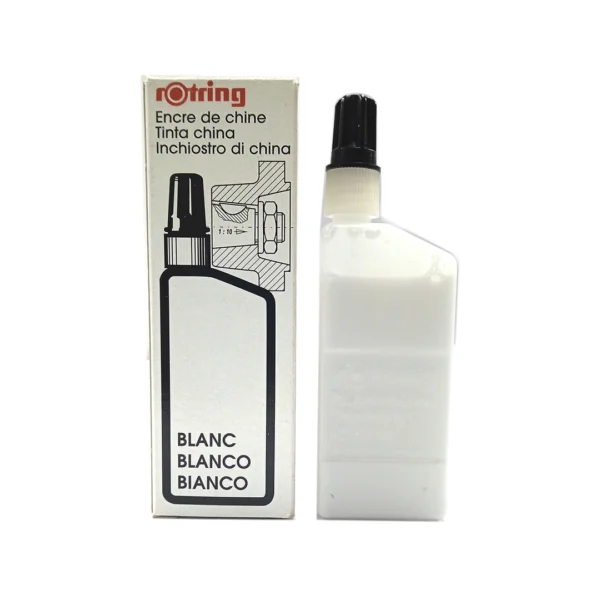 TINTA ROTRING 23 C.C. BLANCA