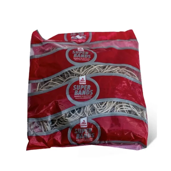 BANDAS ELAST.S.BANDS LRG.FINA BOLSA 500GS