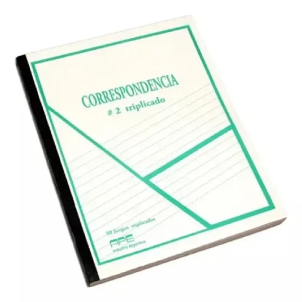 TALONARIO CORRESPOND.DUP.NRO.3