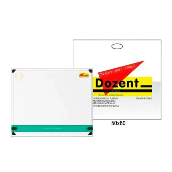 TABLERO DOZENT 50X60 C/ATRIL 1POS.2654