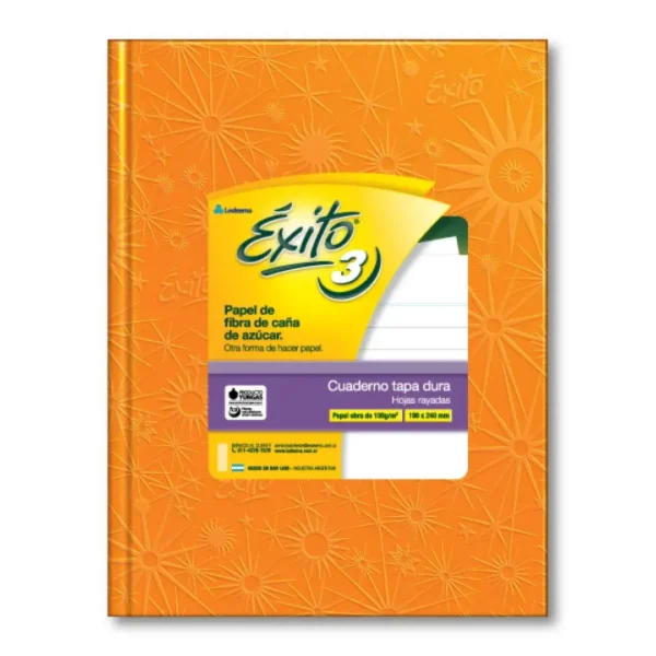 EXITO CUADERNO EXITO E3 X48HJS UNIV.48H NARANJA = U