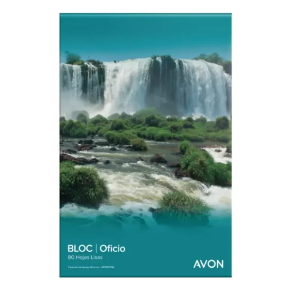 BLOCK AVON BORRADOR OF.80H LISO