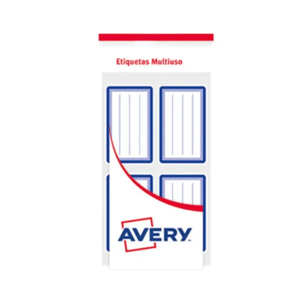 ETIQUETAS AVERY 13221 ESC. X 5HJS AZUL