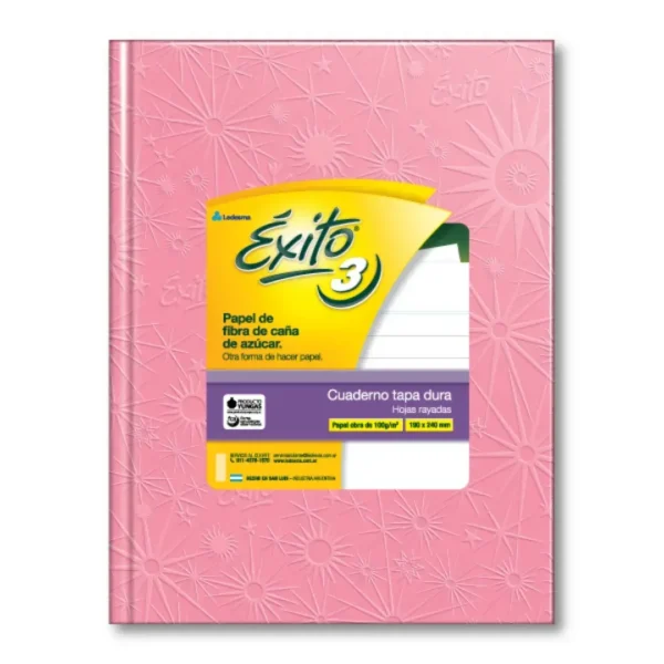 EXITO CUADERNO EXITO E3 X48HJS UNIV.48H ROSA = U
