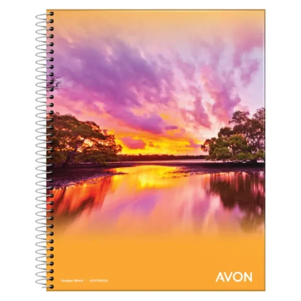 CUADERNO AVON RAYADO