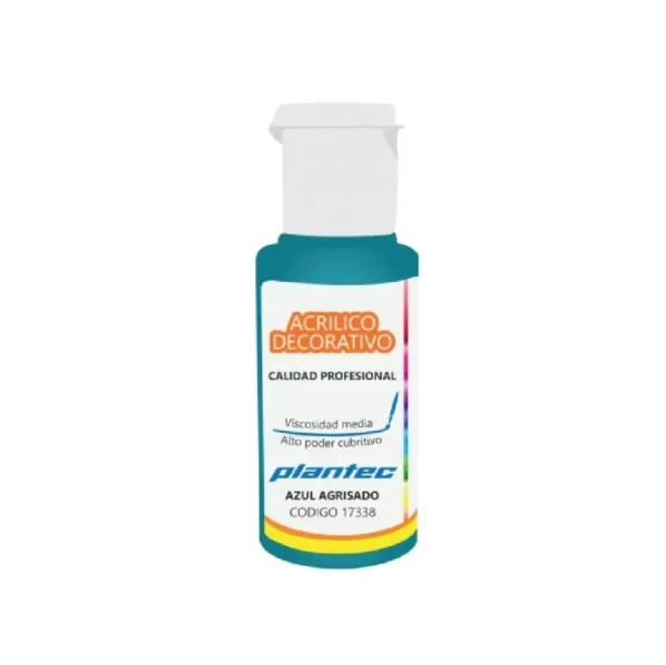ACRILICO PLANTEC 50ML AZUL AGRISADO