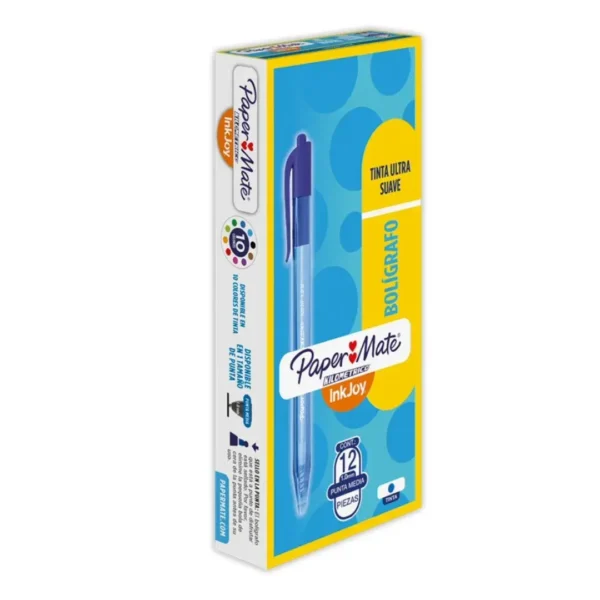 BOLIGRAFO P.MATE INKJOY 100RT AZUL