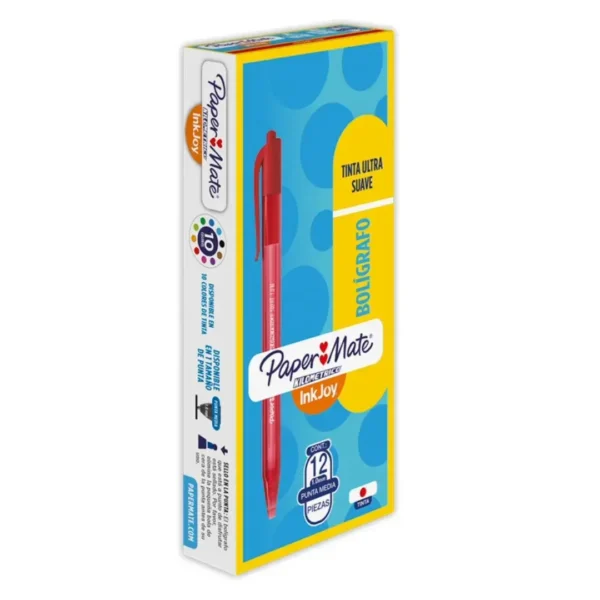 BOLIGRAFO P.MATE INKJOY 100RT ROJO