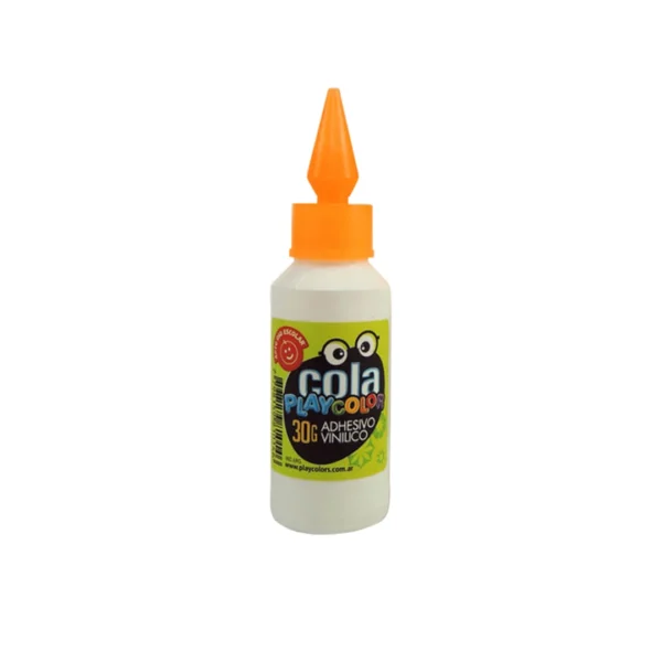 ADHESIVO VINIL.PLAYCOLOR 30GR BCO.