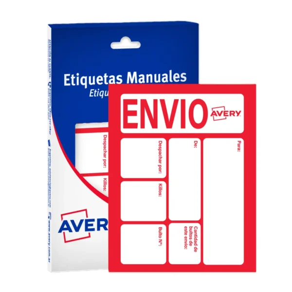 ETIQUETAS AVERY A3956 ENVIO 30H