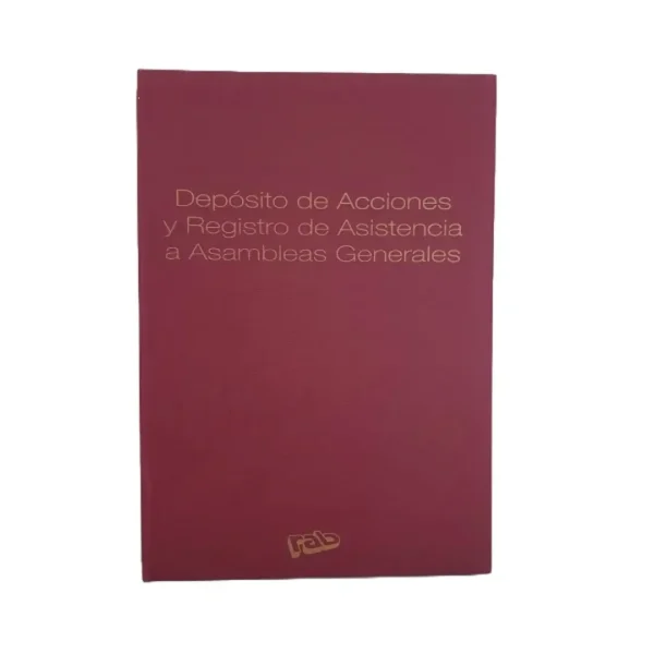 LIBRO RAB DEP.ACCIONES Y REG.ASIST.A.GRAL