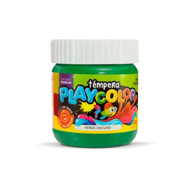 TEMPERA PLAYCOLOR POTE 250GR VDE.OSC.