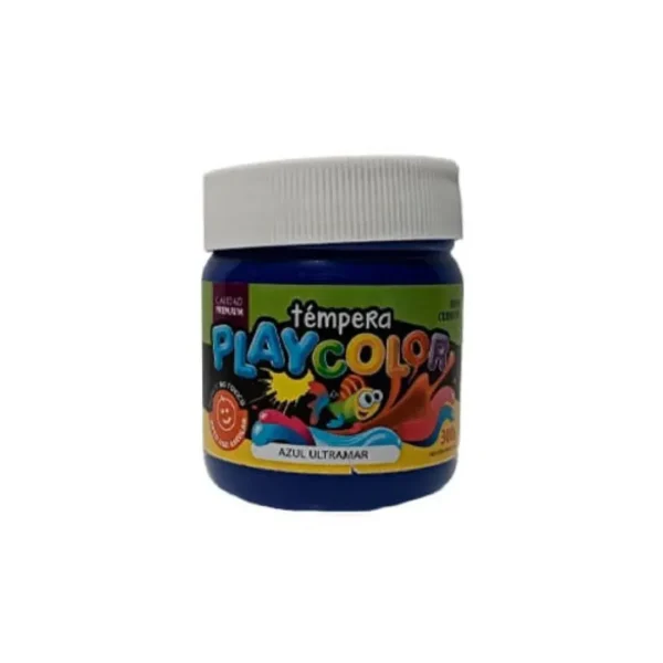 TEMPERA PLAYCOLOR POTE 250GR AZ.ULTR.