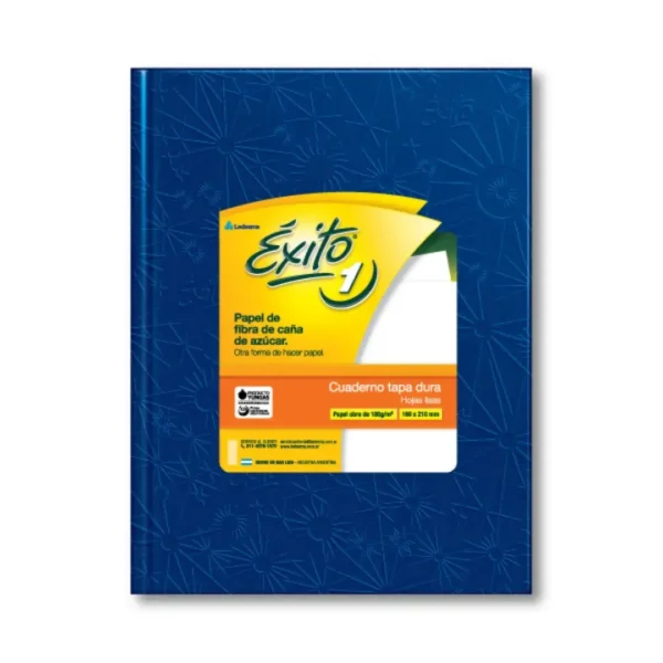 CUADERNO EXITO E1 ARANA 48H AZUL LISO