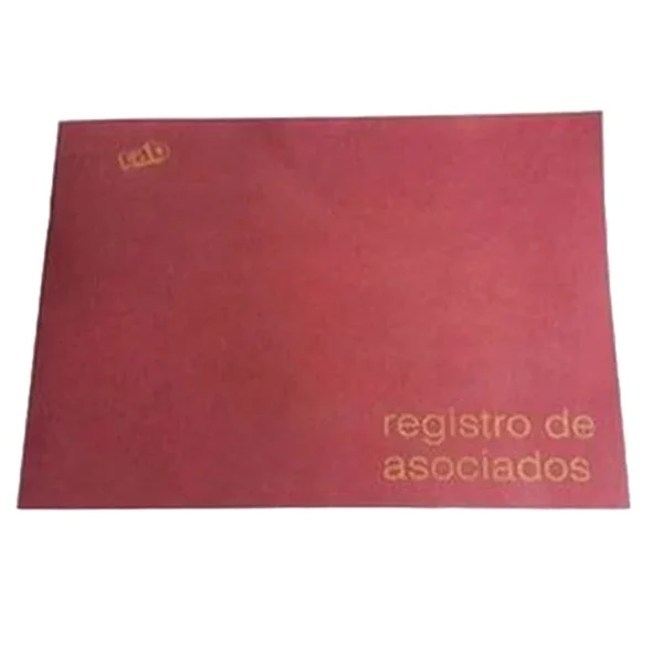 LIBRO RAB REG.ASOCIADO 38X26 1M T/D