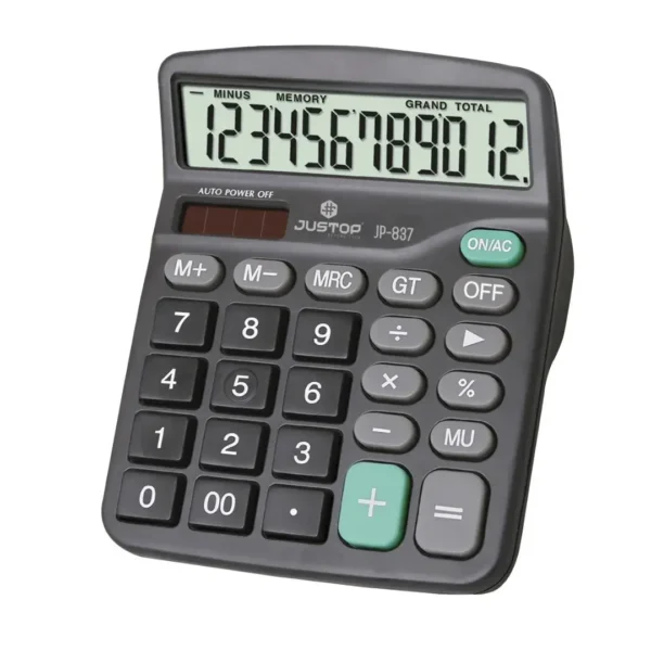 CALCULADORA JUSTOP JP-837 12 DIG.