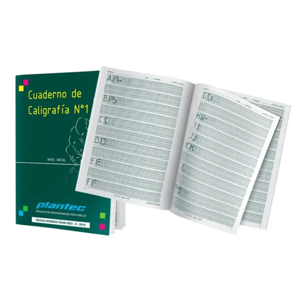 CUADERNO PLANTEC CALIGRAFIA VERDE (19951)