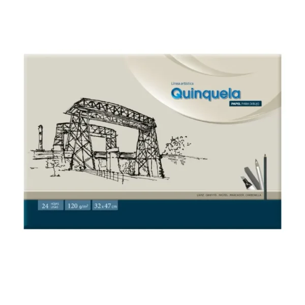 BLOCK BOCETO QUINQUELA 32X47 24H