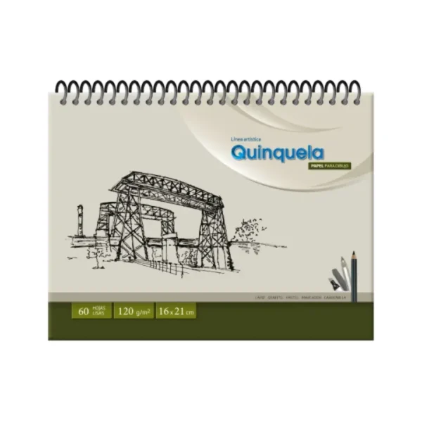 BLOCK BOCETO QUINQUELA 16X21 60H