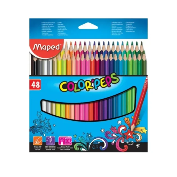 LAPICES MAPED COLOR PEPS X 48 COL.