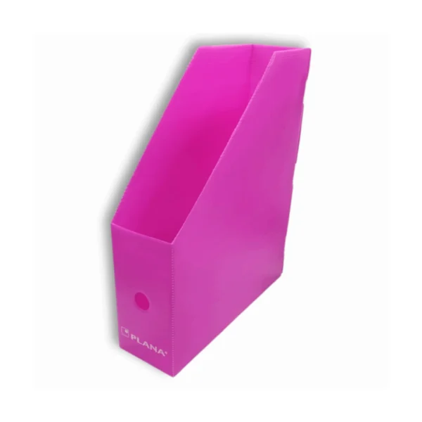 REVISTERO PLANA PLASTICO FUCSIA