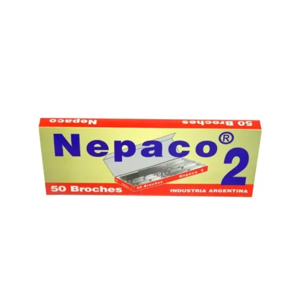 BROCHES NEPACO NRO.2 CAJA X 50