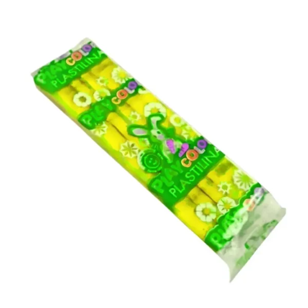 PLASTILINA PLAYCOLOR AMAR.200GR.