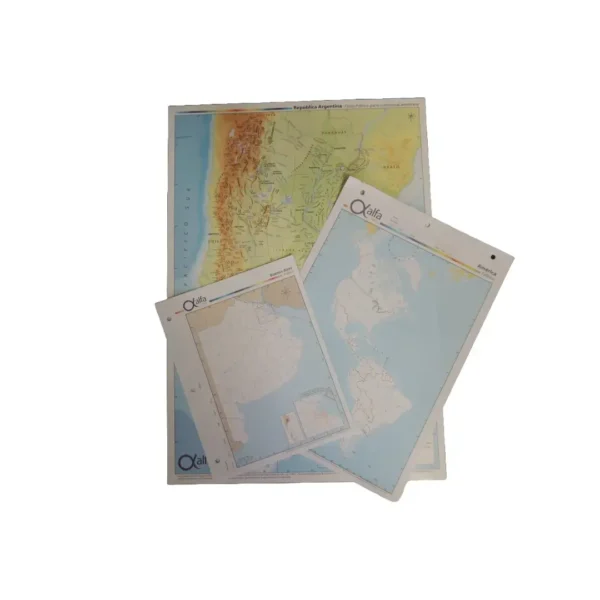 MAPA ESCOLAR N*3 AMER. D/SUR F/P