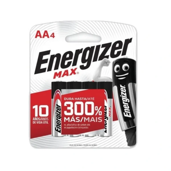 PILA ENERGIZER AA X 4UNID.