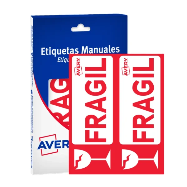ETIQUETAS AVERY A3957 FRAGIL X 30HJS