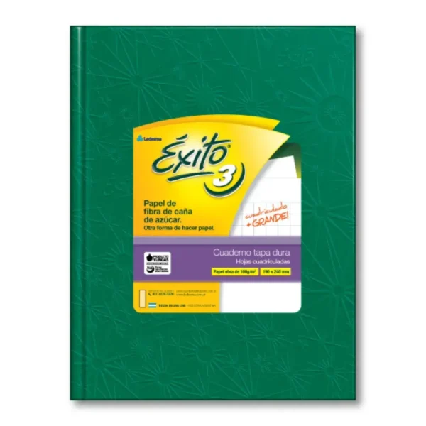 CUADERNO EXITO N*3 UNIV.48H VDE.CUADR.GDE.
