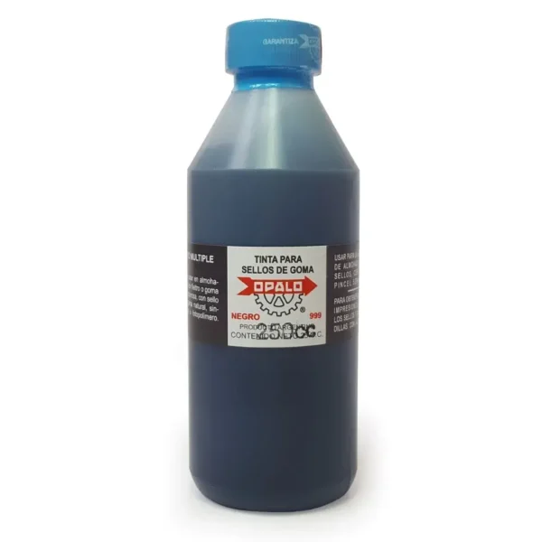 TINTA OPALO N*999 P/SELLO X 250CC NEGRO