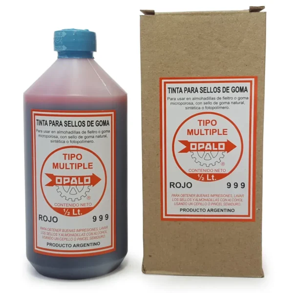 TINTA OPALO N*999 P/SELLO X 500CC VERDE