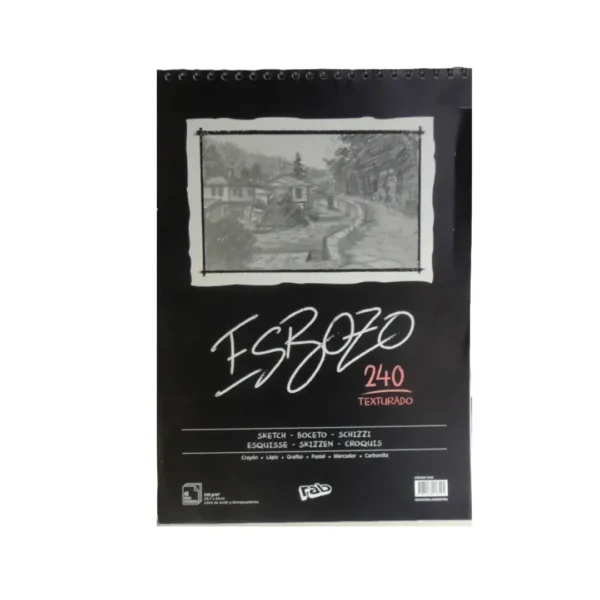 BLOCK ESBOZO A3 TEXT.240GR C/ESP.40HJS(2153)