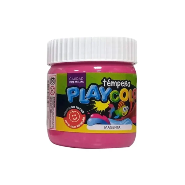 TEMPERA PLAYCOLOR POTE 250GR ROSA