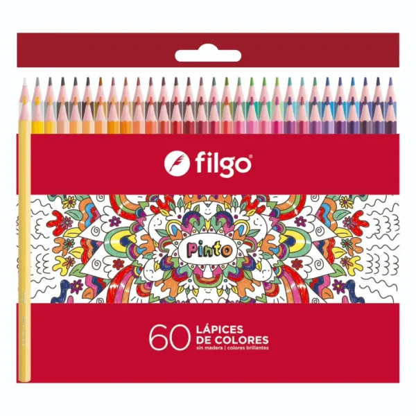 LAPICES FILGO PINTO X 60 COLORES