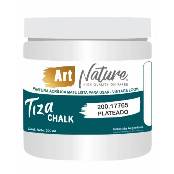 PINTURA PLANTEC TIZA CHALK PLAT.MET.200ML
