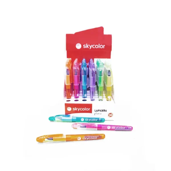 LAPICERA SKYCOLOR PLUMA C/CARTUCHO