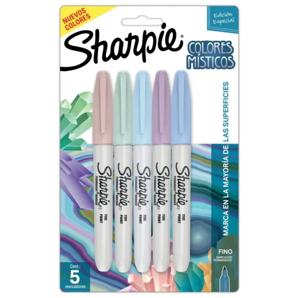 MARCADORES SHARPIE MISTICOS X 5 (2155612)