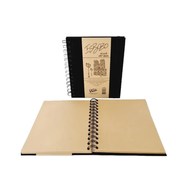 CUADERNO ESBOZO 16X18 140GR 60H KRAFT (2044)