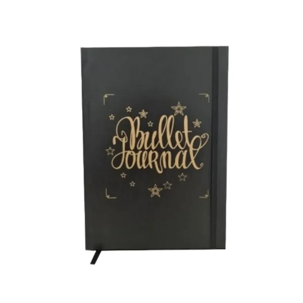 CUADERNO BULLET JOURNAL A5 106GR 32H T/NEG(2030)
