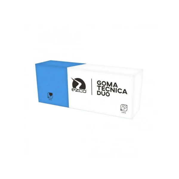 GOMA EZCO PLASTICA DUO LAPIZ/TINTA